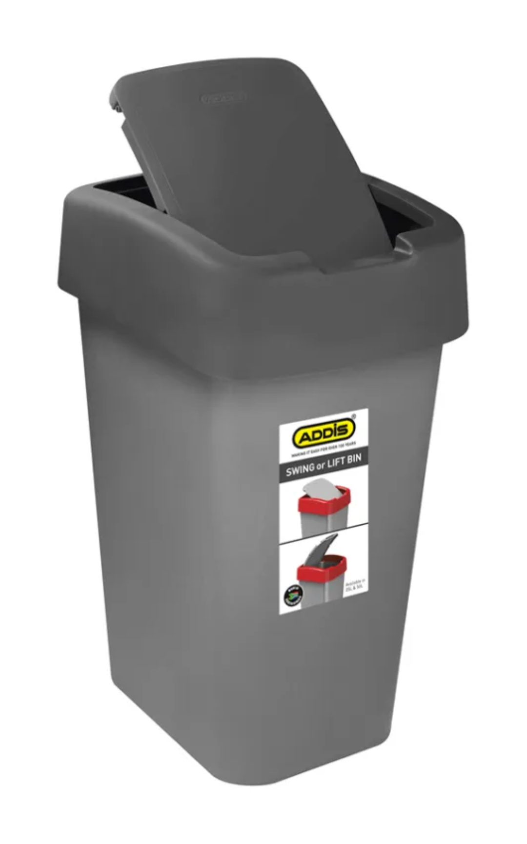 ADDIS 25L SWING OR LIFT BIN 9103ST